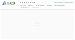 Desktop Screenshot of haitirehabproject.org